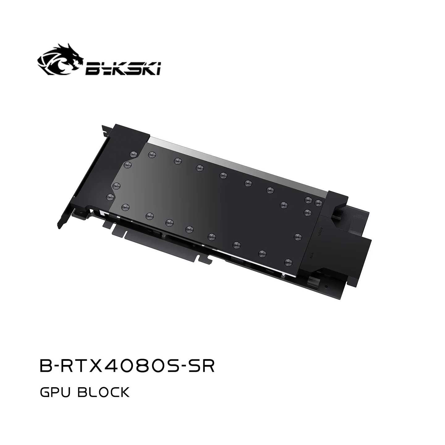 Bykski GPU Waterblok Gebruik voor NVIDIA RTX4080 SUPER 32G Videokaart Volledige Cover All-Metal Radiator N-RTX4080S-SR