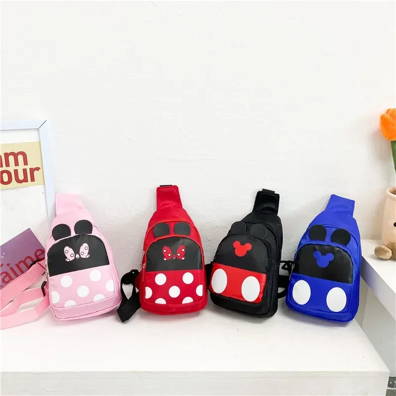 Disney new Mickey mouse kindergarten backpack spring elementary school schoolbag fashion cartoon children's Crossbody bag