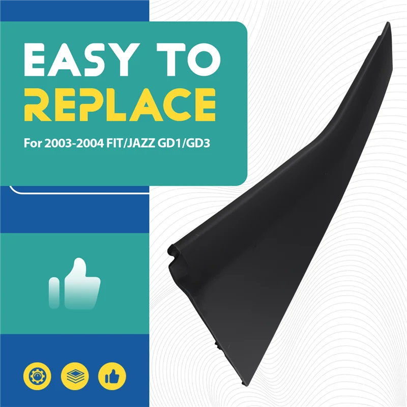 

Classy-72761-SAG-H00 для HONDA FIT JAZZ GD1 GD3 2003-2008, декоративная панель внешней стойки задней двери автомобиля