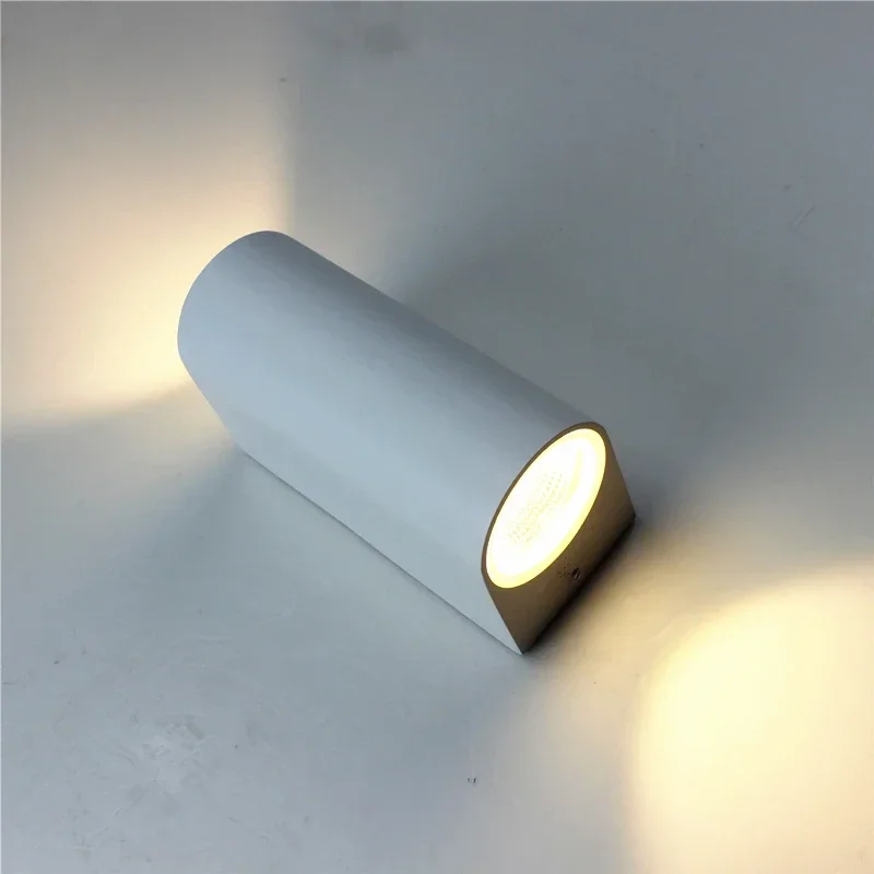 

Cylinder Up Down Outdoor Lighting Wall Lamps COB 6W LED Light IP65 Waterproof AC85-265V Garden Porch Corridor