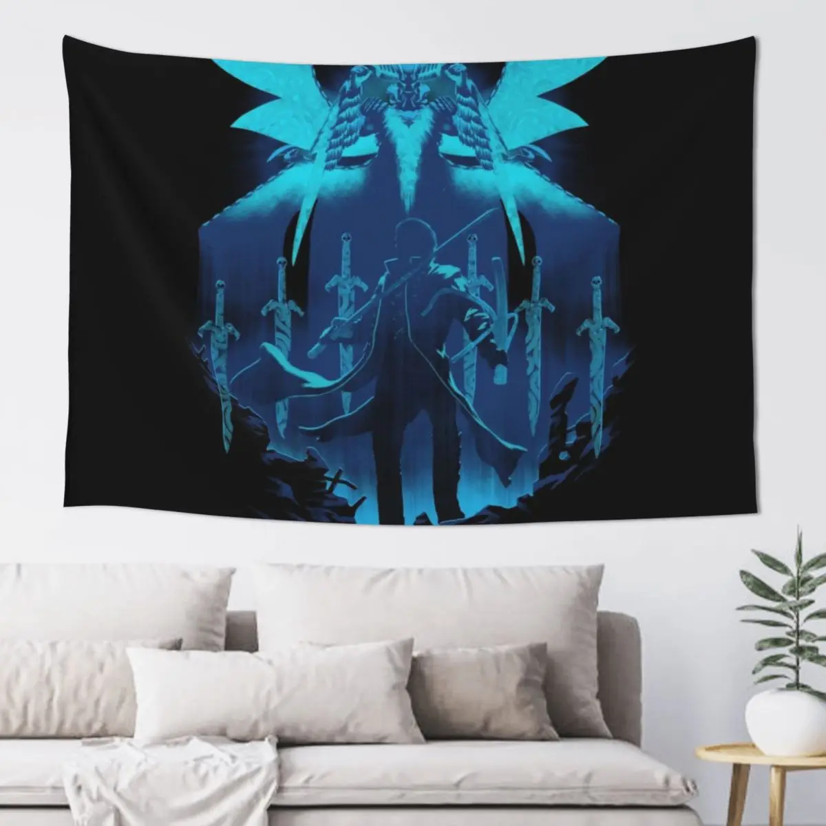 

Blue King Tapestry Home Decoration Room Decoration Korean Style Room Design Nordic Home Decor Tapestry