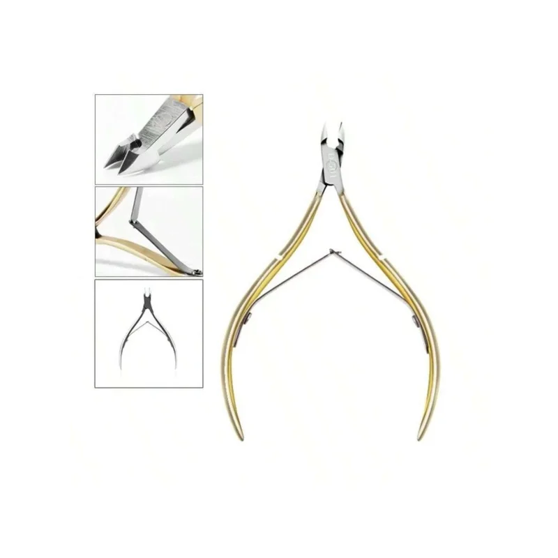 Ciseaux coupe-ongles pour peau dure et morte, coupe-cuticules en acier inoxydable, outil de manucure et de pédicure professionnel 1 pièce