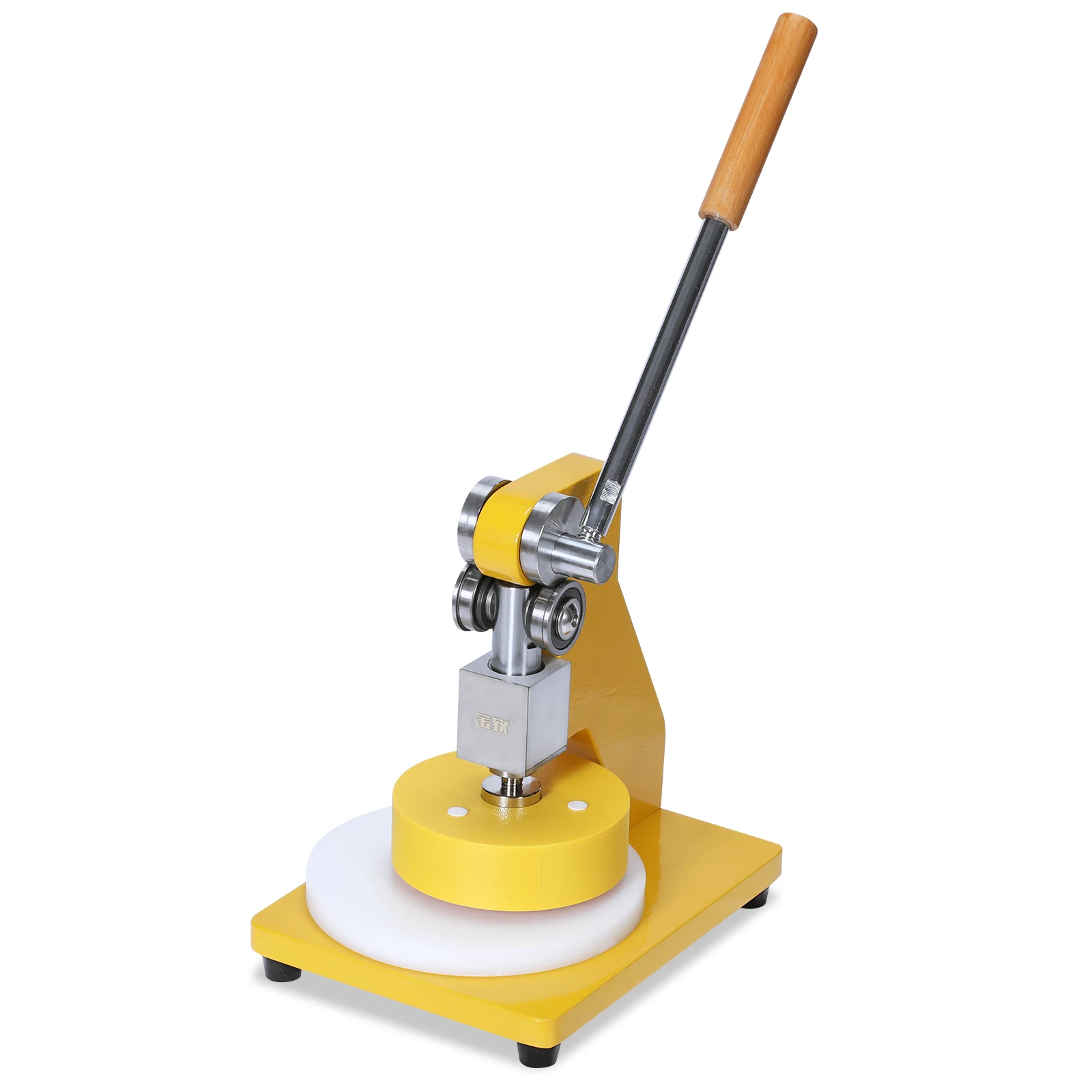 

Round Sample GSM Cut Machine 90x8MM Punching Flattening Cutting Machine Carbon Steel for Fabric Rubber Leather Carpet Paper Foam