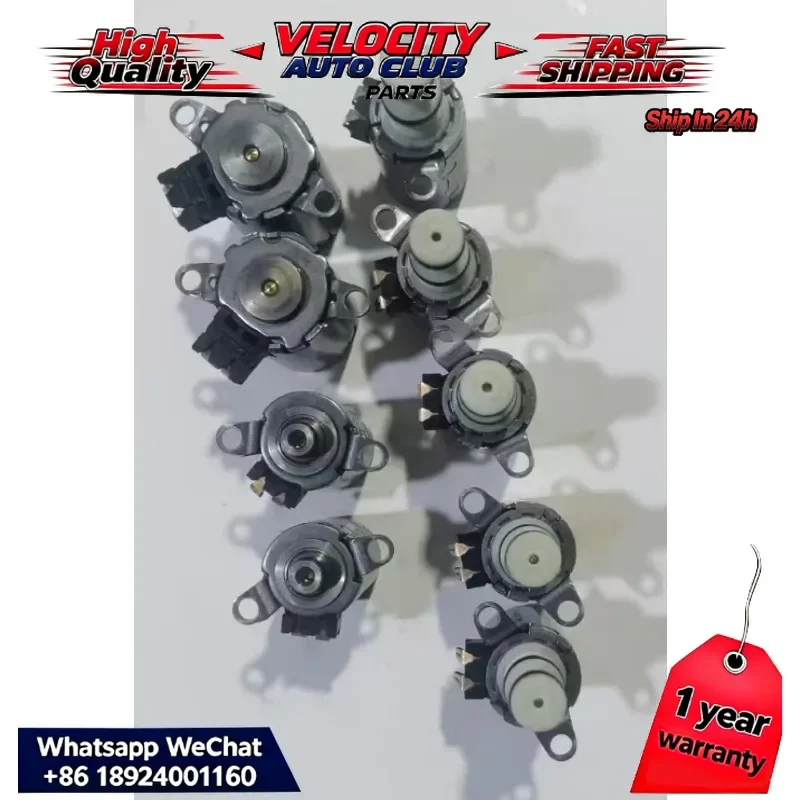 High Quality 9PCS Solenoid Kit 6 Speed   MPS6 6DCT450 Transmission  Fits for Ford Galaxy Focus Mondeo