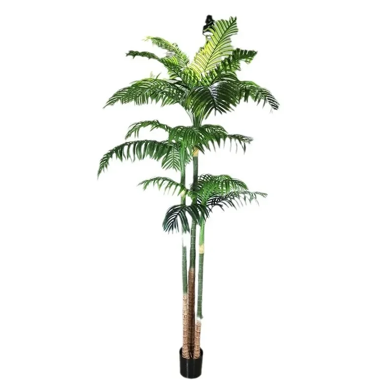 

Artificial coconut tree, needle sunflower tree, betel nut tree, indoor landscaping, camping wind tropical wind