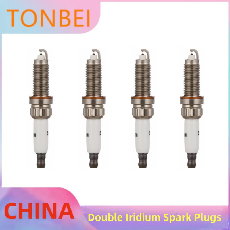 Double Iridium Spark Plug C21 For Bmw X6 X5 Xdrive50i 650i 550i 320i 316i 120i 118i 116i / Auto Parts