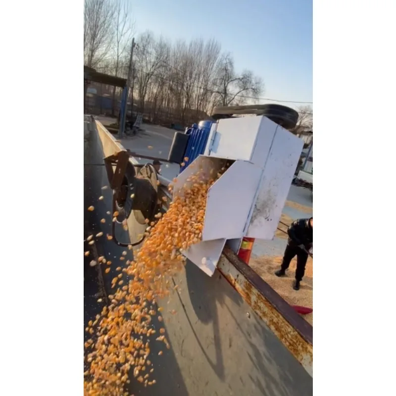 آلة شفط الحبوب الهوائية المثبتة على السيارة، آلة شفط الحبوب المرنة