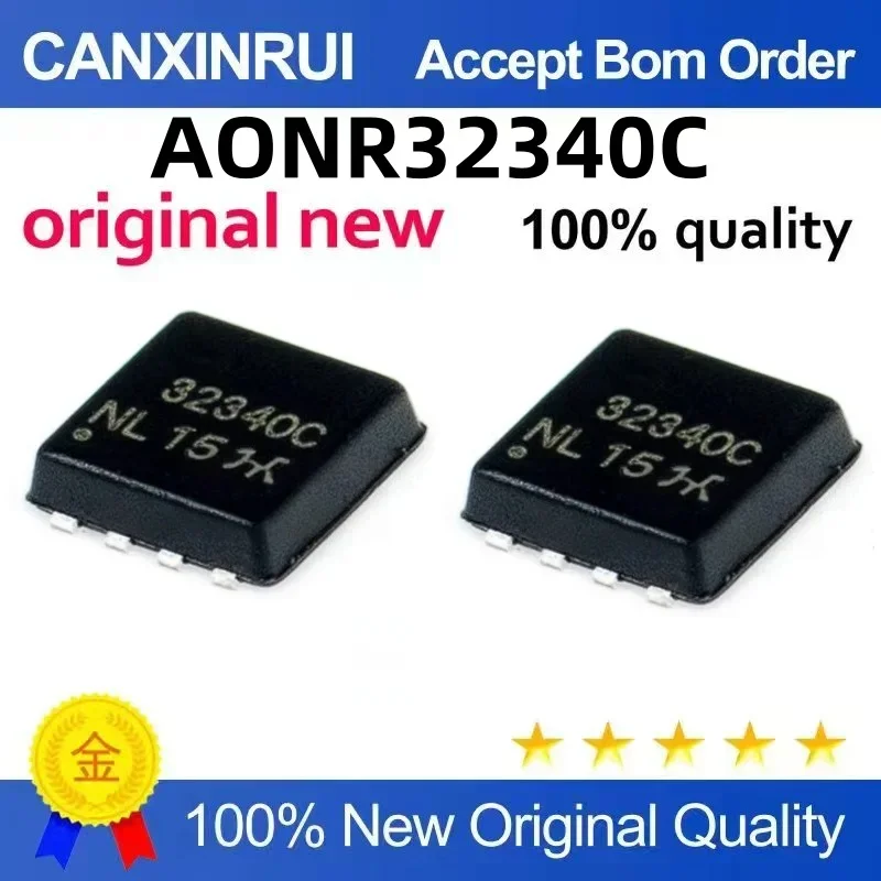 

(5-100 pieces) Brand new original AONR32340C silk screen 32340C DFN3X3 field-effect transistor spot chip
