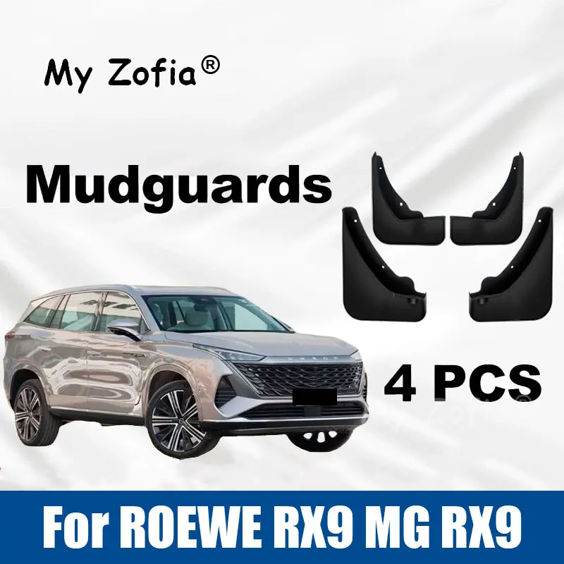 

For ROEWE RX9 MG RX9 2023 2024 2025 2026 Car Front Rear Mud Flap Mudflaps Guard Mudguards Splash Durable Fender Accessories