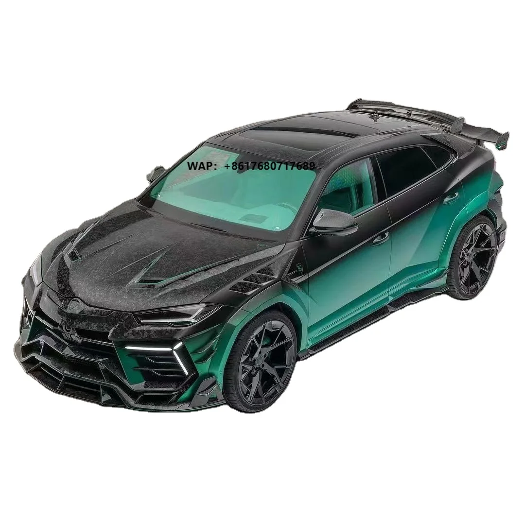 For  URUS Carbon Fiber Widebody Kit URUS Upgrades  MSY-style Front and Rear Bumper Spoiler Hood Kit