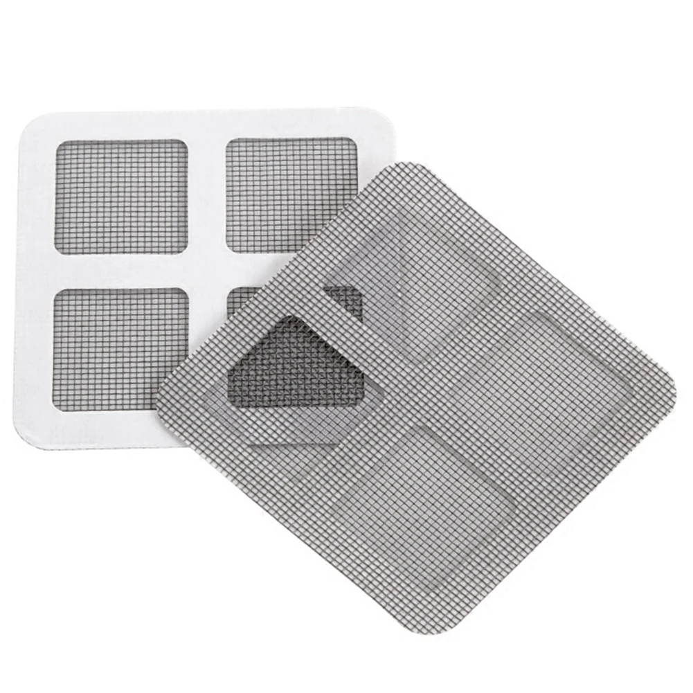 1/3/6pcs 10cm*10cm Door Curtain Window Screen Repair Patch Baby Safety Screen Patch Stickers Anti Mosquito Net Door Repair