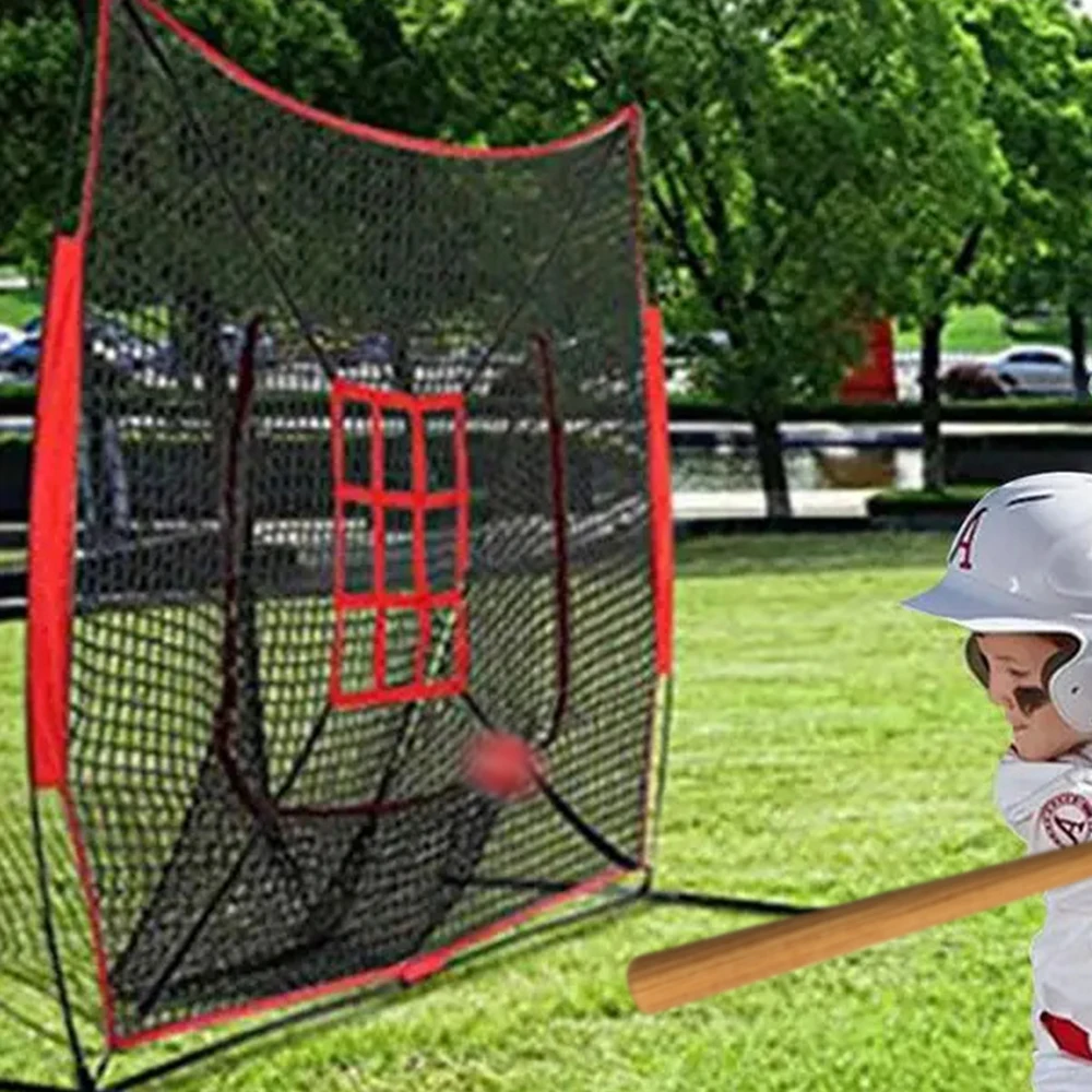 Strike Zone Target Adjustable Baseball Softball Pitching Target Practice Accuracy Training Throwing for Baseball Softball Net