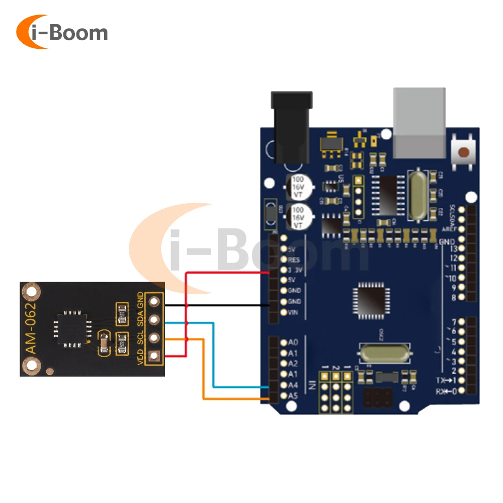 1PC TSYS01 DC 3.2V～3.4V Digital Temperature Sensor Module Barometric Pressure Sensor I2C Interface Module Development Board