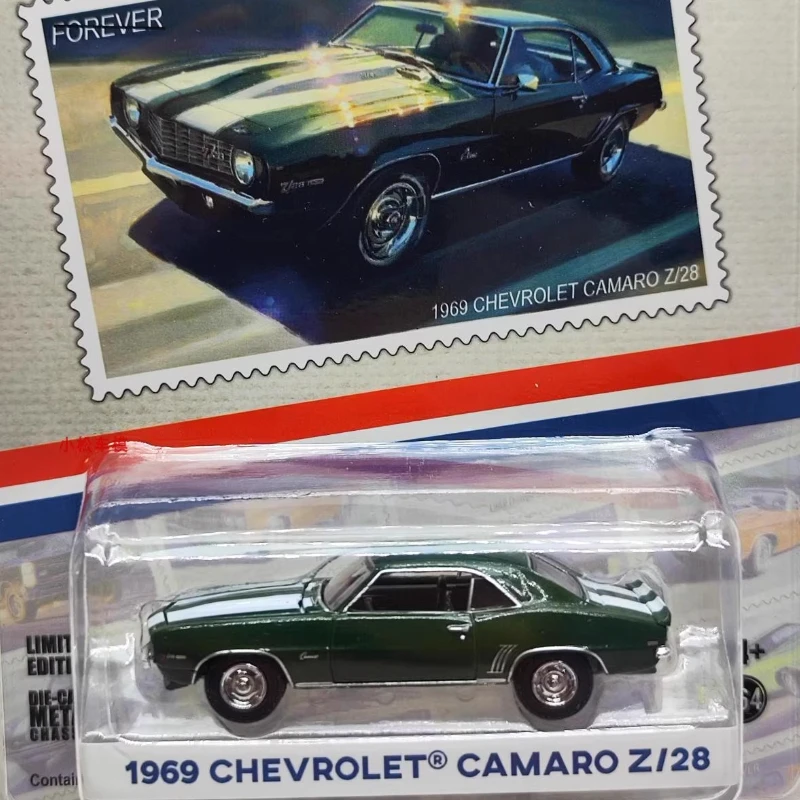 

Green Light 1:64 1969Camaro Camaro Z/28 - United States Postal Service (USPS) Collection Toy Gift Model Wall Hanging