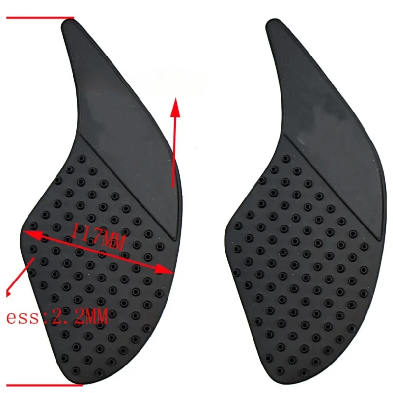 Motorcycle Sticker For Kawasaki NINJA 250 300 13-16 Protector Anti slip Tank Pad Sticker Gas Knee Grip Traction Side 3M Decal