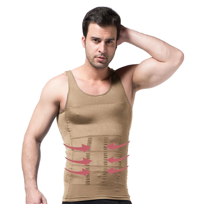 ALLTOOALL-Corset amincissant pour homme, sous-vêtement de sport, de compression, cintré à la taille