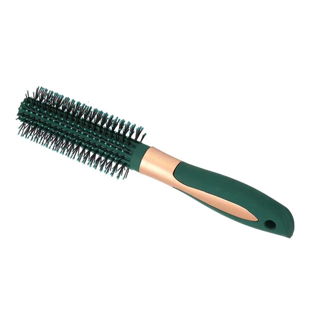 Nylon Hair Brushes Comfortable Handle Anti-Static Detangling Brushes Fashion Green Massage Brushes Home Salon Use