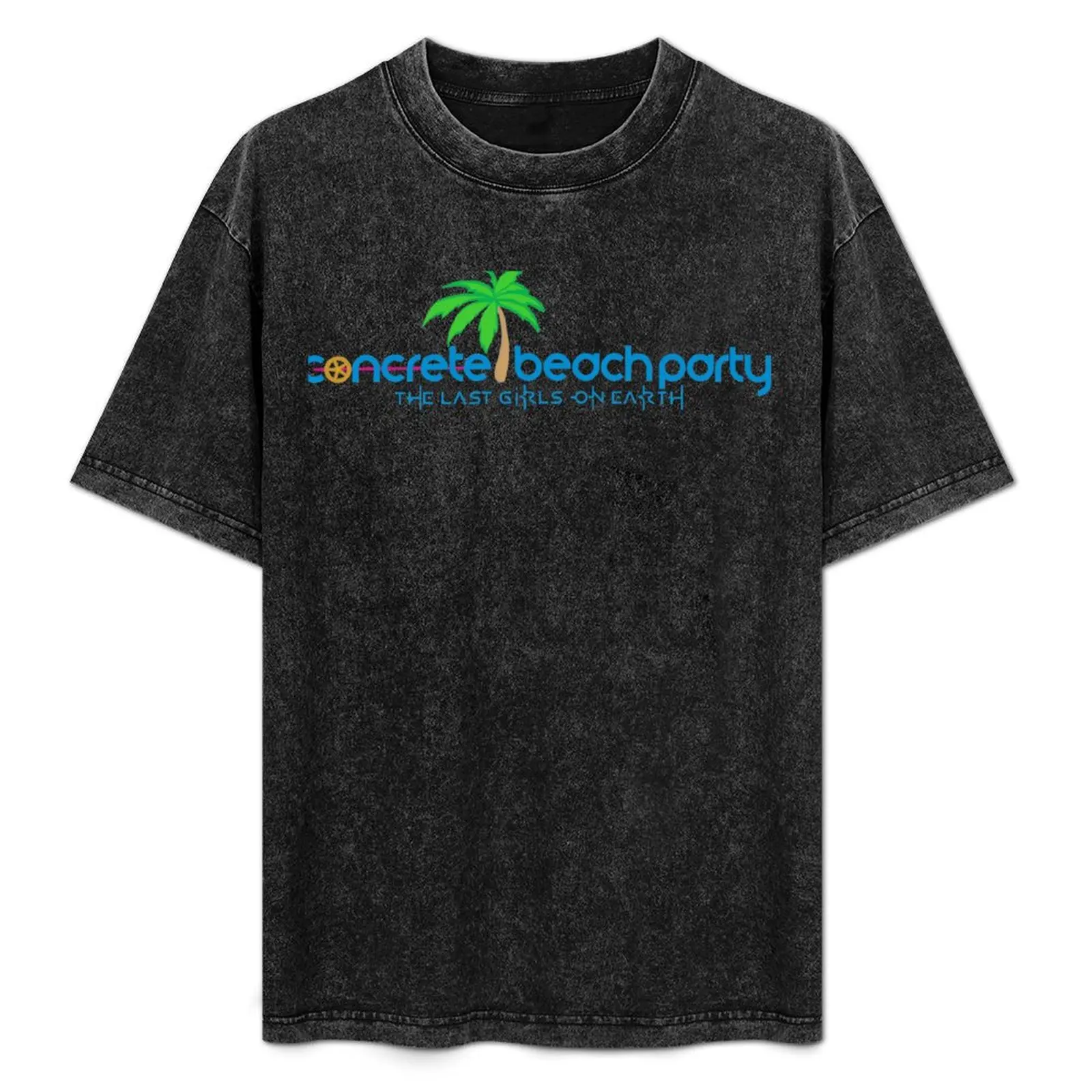 

Concrete Beach Party Colour Logo T-Shirt Standard Fit Solid Tee Shirt