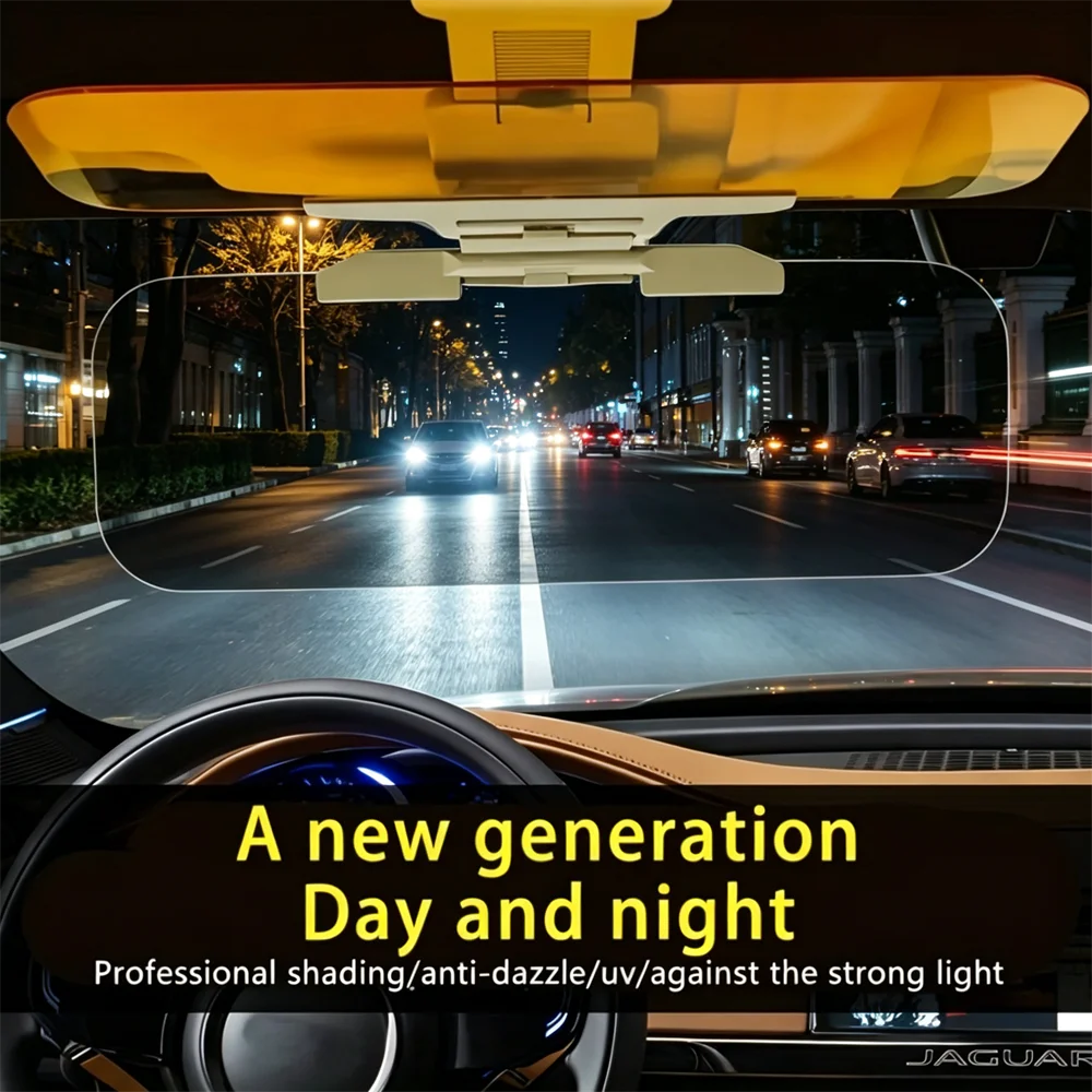 Day Night Car Vision Driver's Eyewear Anti-Glare Night Vision Driver Goggles Night Driving Enhanced Light Glasses Safety Drive