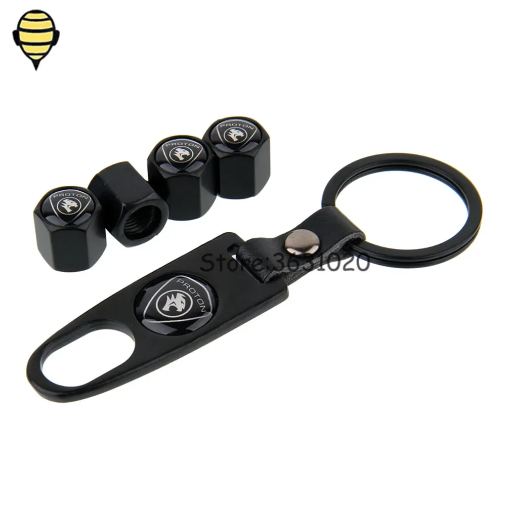 Для Proton Savvy 20:00 Saga Waja GEN-2 Inspira Стайлинг автомобиля, колпачки для клапанов шин с брелоком для логотипа Proton Для Proton Savvy 20:00 Saga Waja GEN-2 Inspira Стайлинг автомобиля, колпачки для клапанов шин с брелоком для логотипа Proton