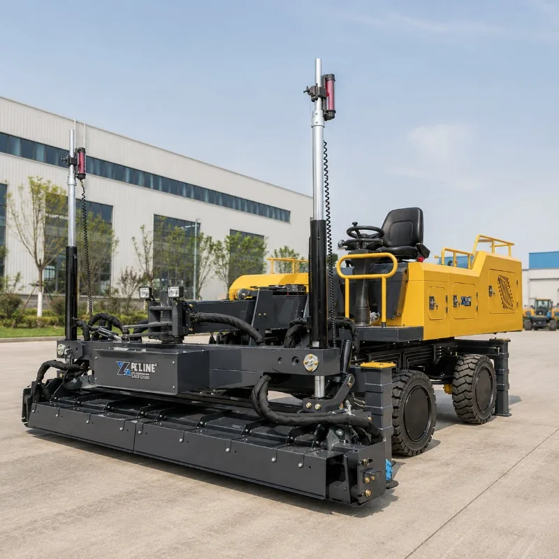 Concrete Floor Leveling Machine Laser Screed Slab Tool Customized Durable for Logistics Center Slab Finishing