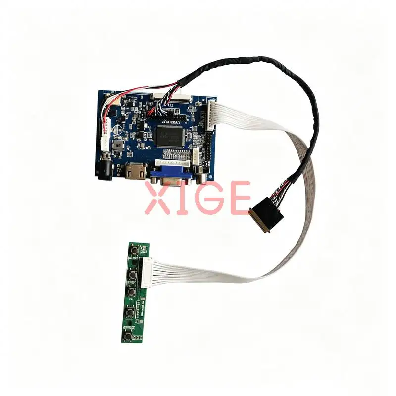 For CLAA133UA01 N133FGE LP133WD1 LP133WD2 Controller Board DIY Kit AV+HDMI+VGA 1600x900 1600*900 Laptop Monitor Panel LVDS-40Pin
