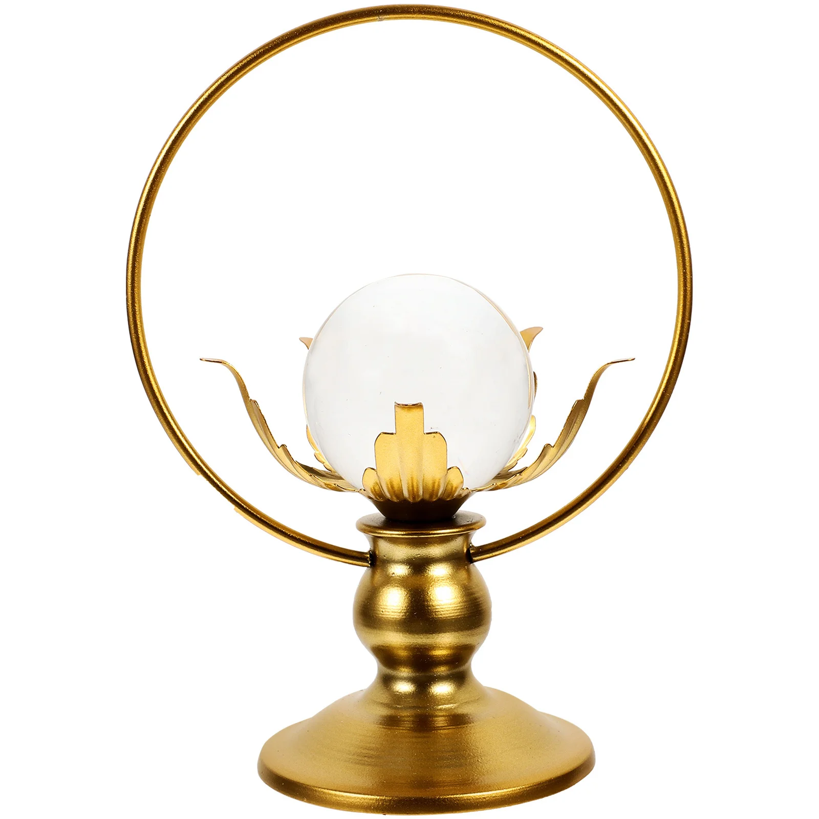 

Crystal Ball Ornament With Stand Creative Home Decor Tabletop Decoration For Living Room Bedroom Cabinet Desktop Decor