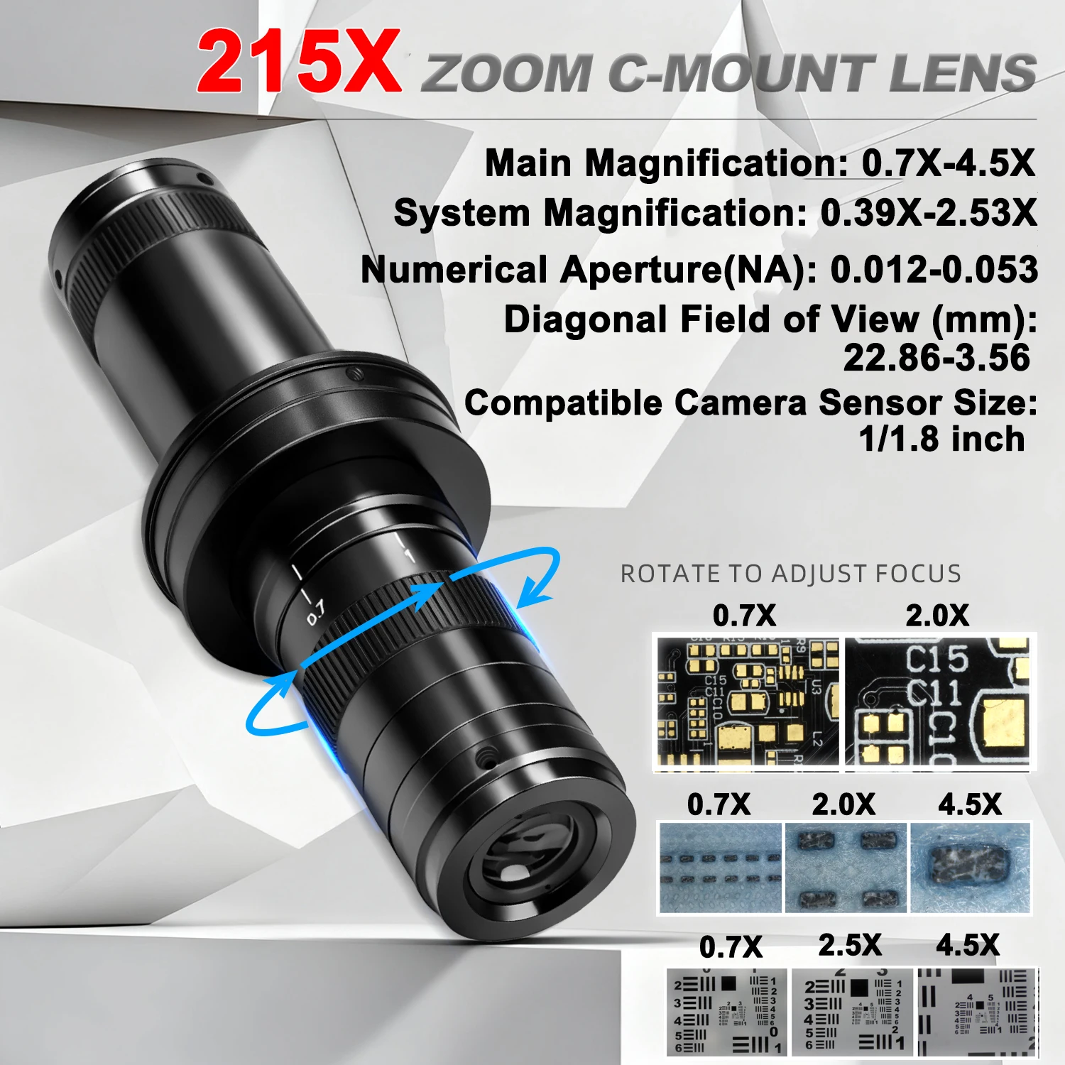 YIZHAN 4K Digital Microscope For Electronics Universal Microscope