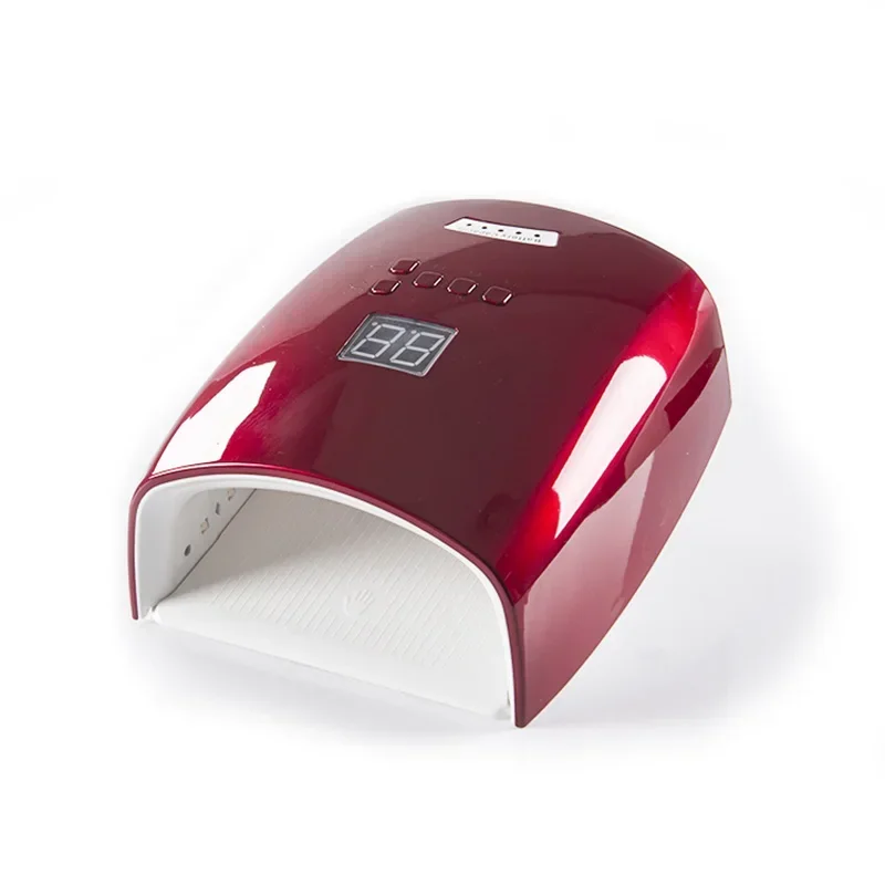 Lampada per unghie ricaricabile alimentata a batteria da 48 W Lampada per asciugatrice per manicure senza fili Luce a LED per unghie Lampada LED UV per unghie wireless