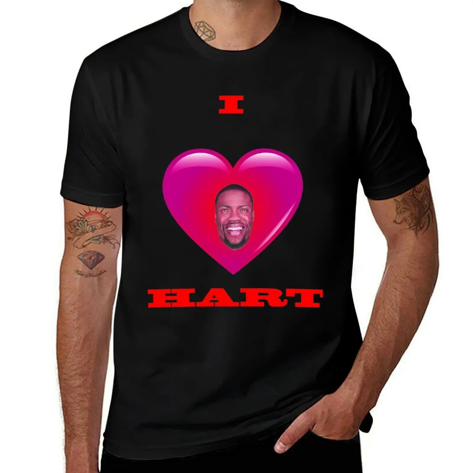 

Luv Hart T-Shirt man t shirt cotton high quality man t shirts cotton t shirt for man T-Shirt