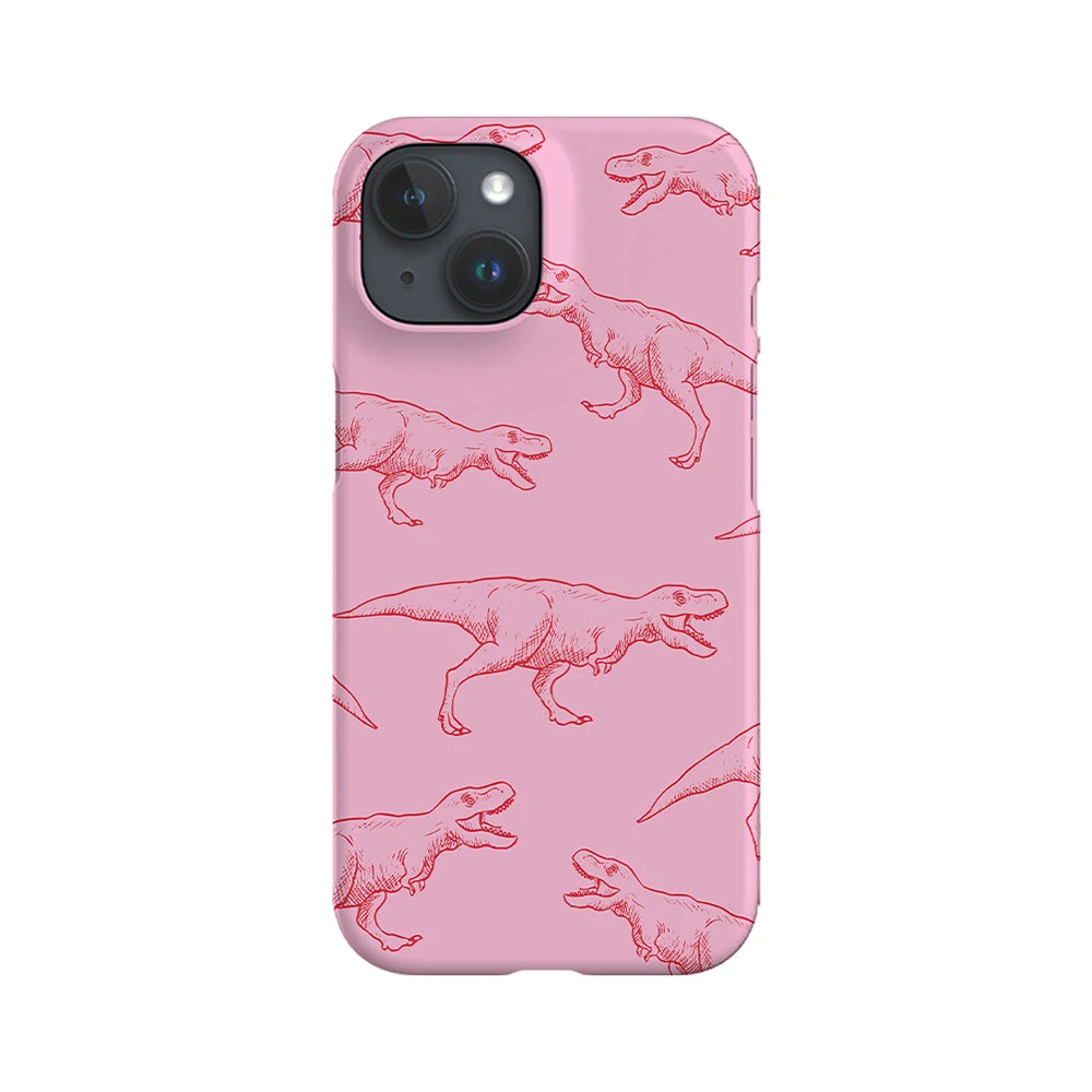 Dinosaurier T-Rex Handyhülle für iPhone 17 16 15 14 13 12 11 X XS XR XSMAX 7 8 Air Pro Max Plus Luxus-Doppelschicht-Rückseite