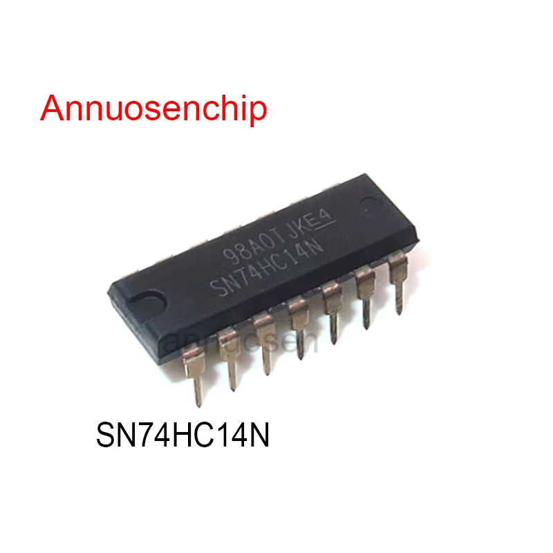 100PCS New and Original SN74HC14 74HC14N 74HC14 DIP-14 SN74HC14N