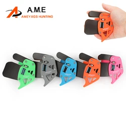 Archery Finger Guard S/M/L Finger Pad Bowstring Finger Tab for Right Hand Traditional Recurve Bow Hunting Shooting Accessories