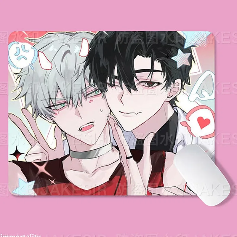 2025 TV Alien Stage Mizi Sua Till Ivan Hyuna Luka Anti-slip Mouse Pad Leather Gaming Mice Mat Desk Cushion Valentine's Day Gift