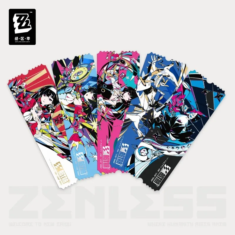 

Official miHoYo Zenless Zone Zero Astra Yao Live Collection Ticket Set (including 5 tickets) Anime Game Accessories