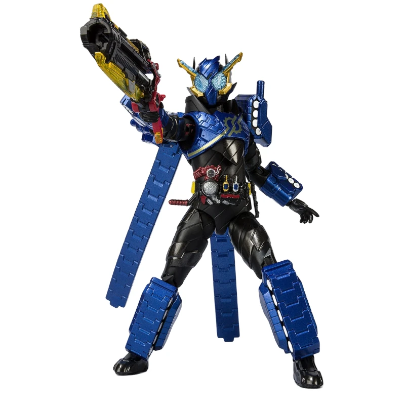 Disponibile originale Bandai S.H. Figuards SHF Tokusatsu Kamen Rider Build Tank Form Action Figure Toys Collection Model Gift