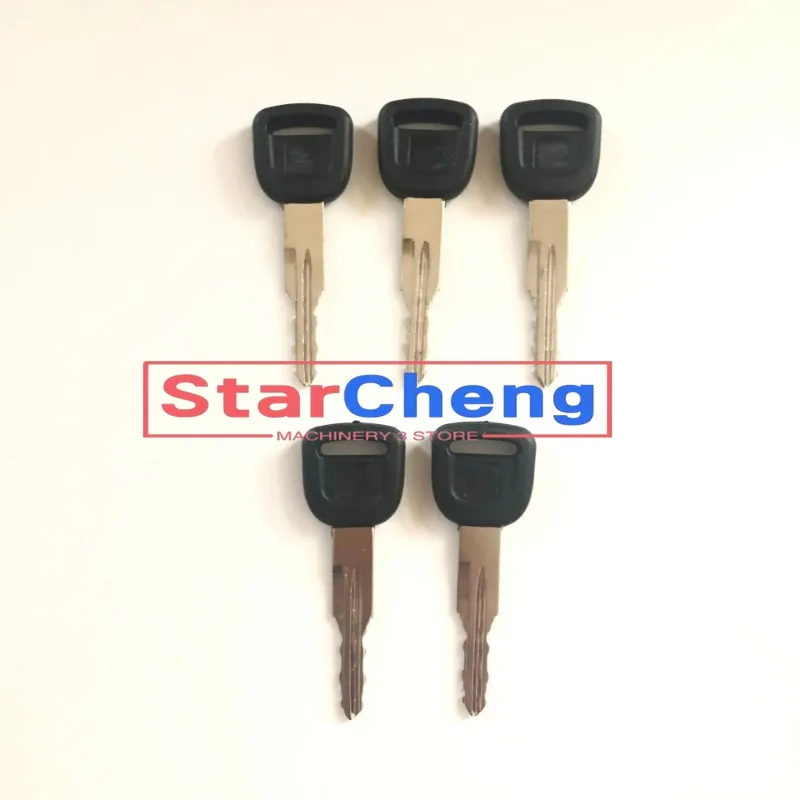 

for Kubota Tractor L5030GST L5240HSTC L5460HSTC L6060HSTC B3000HSDC 5PCS 81840 Key 894 Key T0270-81820 Excavator Accessories