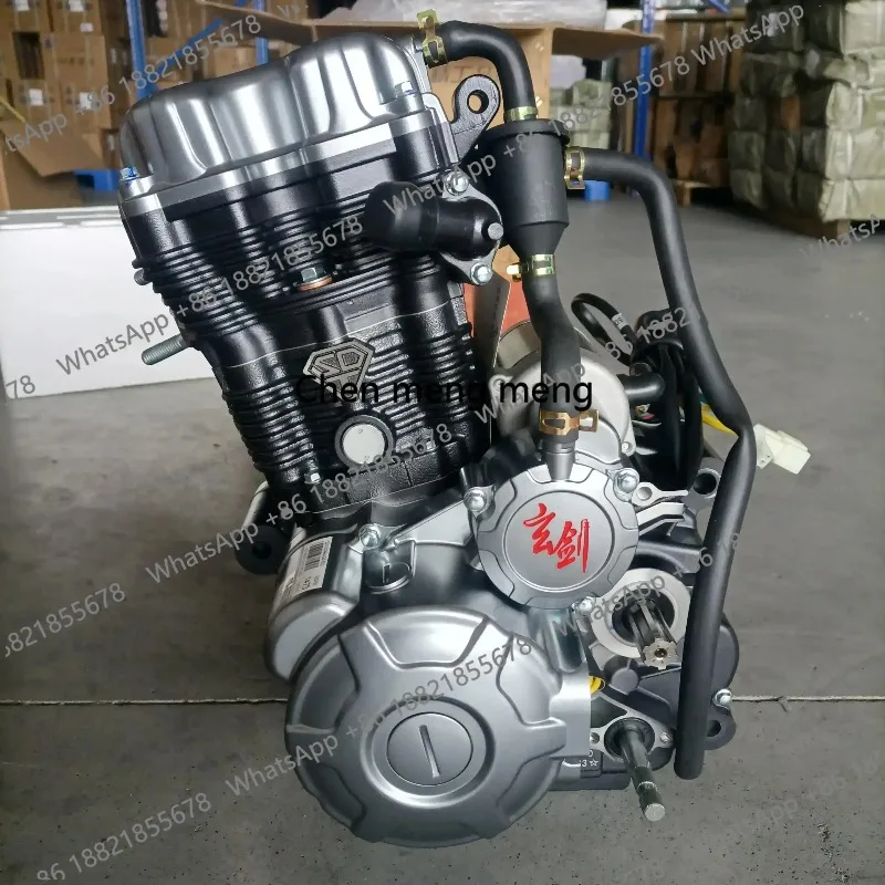 Factory Hot Selling 250CC ENGINE Tricycle Engine Assembly 250cc 5 Speed Water Cooled  Engine for Three Wheels