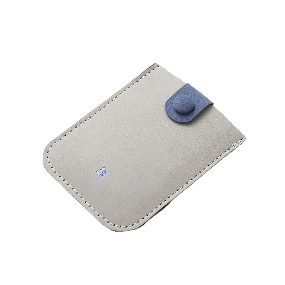 

Ламинированный скрытый мини-кошелек для карт, выдвижной тип RFID-блокировки, чехол для визитных карточек, 4 кармана для карт, держатель для удостоверений личности из искусственной кожи для мужчин