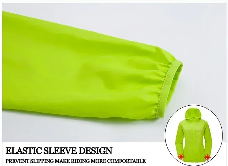 X-TIGER Winddichtes, reflektierendes Radtrikot, MTB, Fahrrad, Windmantel, superleicht, Sonnenschutz, Wanderjacke, Radfahren, Sportkleidung – Detail 10