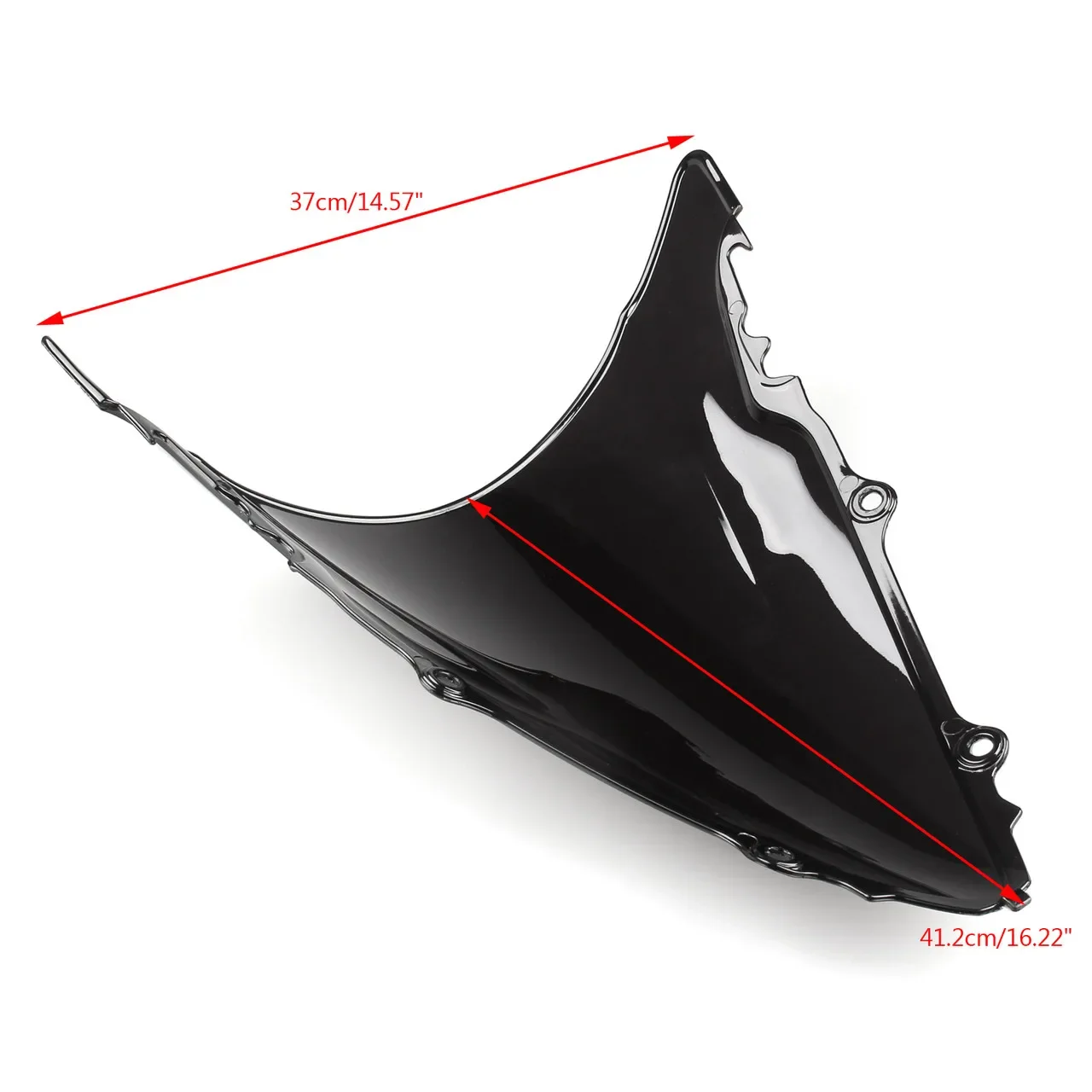 For Yamaha YZF R6 Windscreen Windshield Wind Deflectors Motorcycle Accessories YZFR6 2003 2004 2005 Screen Double Bubble Smoke