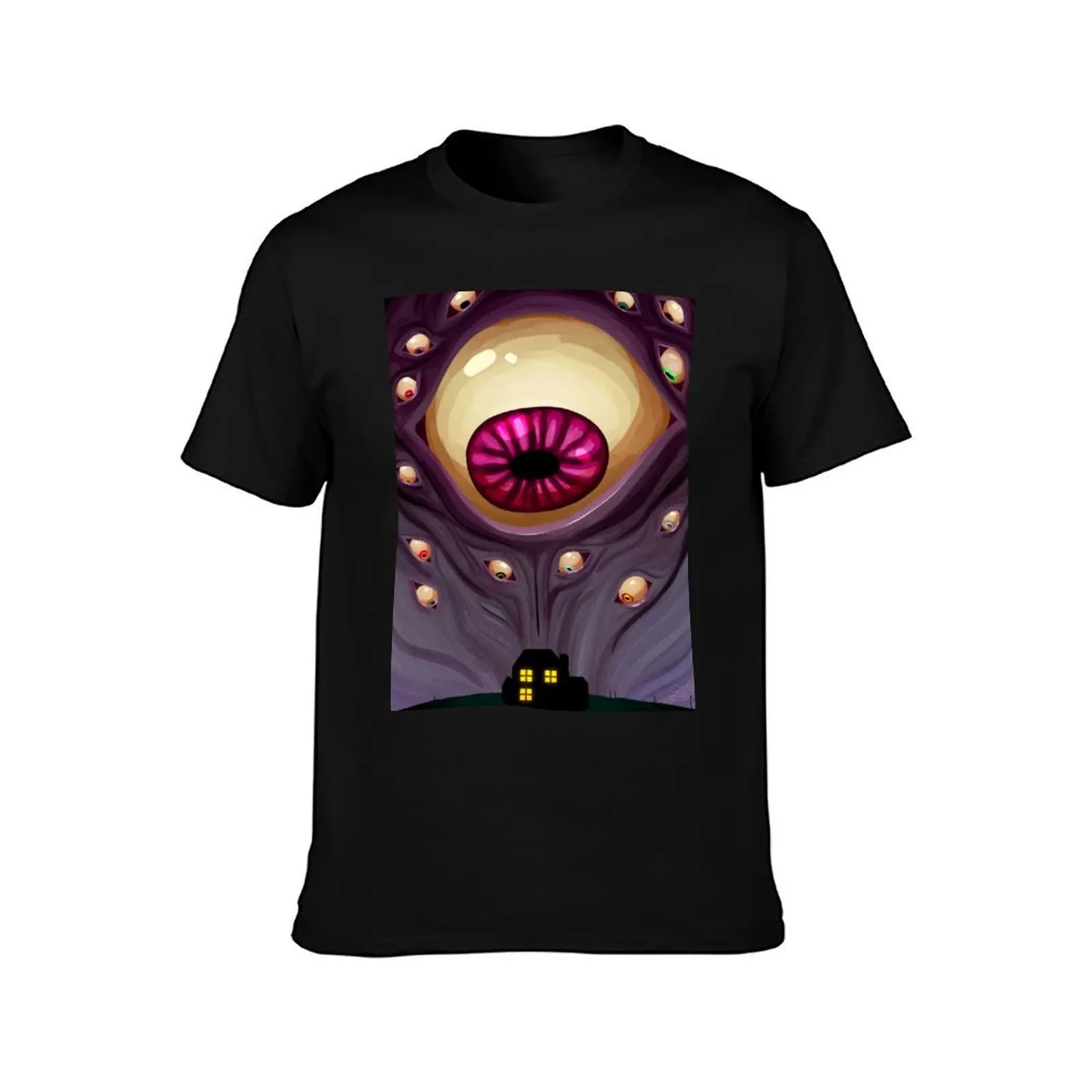 The Magnus archives - the eye opens T-Shirt, Summer Casual Cotton Tee, Oversized Streetwear Tops, Vintage Graphic Print