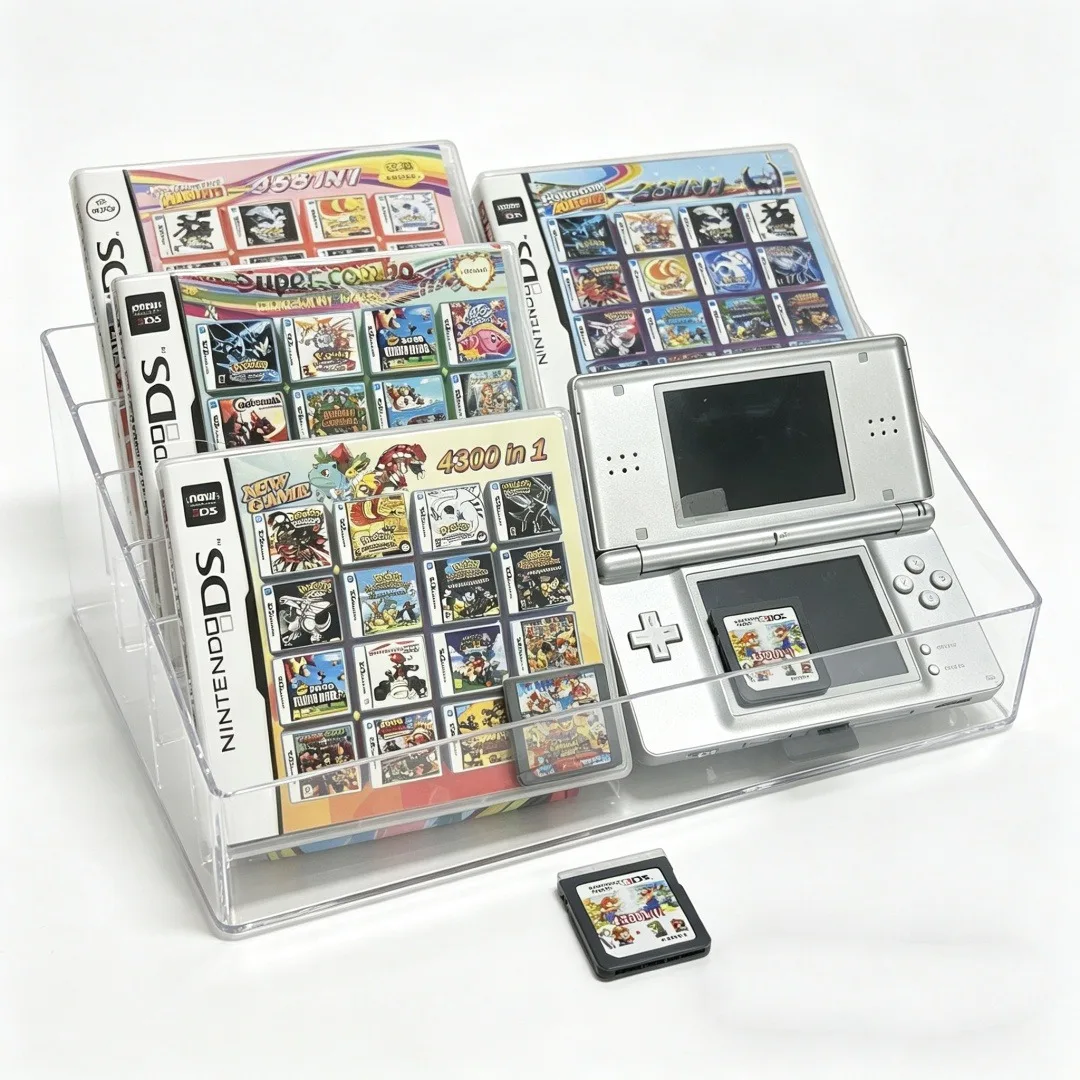 High Quality Video Game Card Multi Games 4300 in1 Compilation DS NDS 3DS 3DS NDSL Game Cartridge Card Handheld Player (R4 Card)