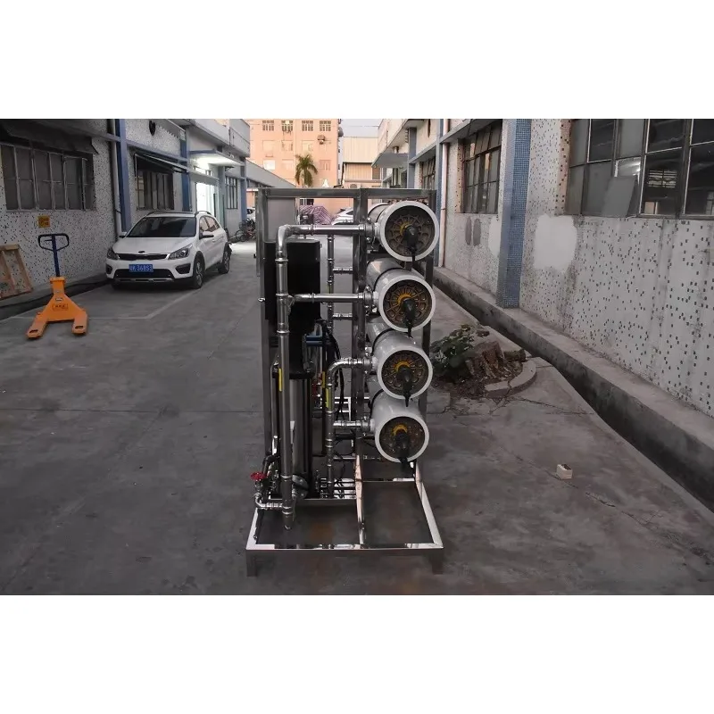 Ocpuritech 4TPH Reverse Osmosis Industrial Water Treatment Purifier Machine System Plastic RO Plant 1-Year Factory Use Membrane