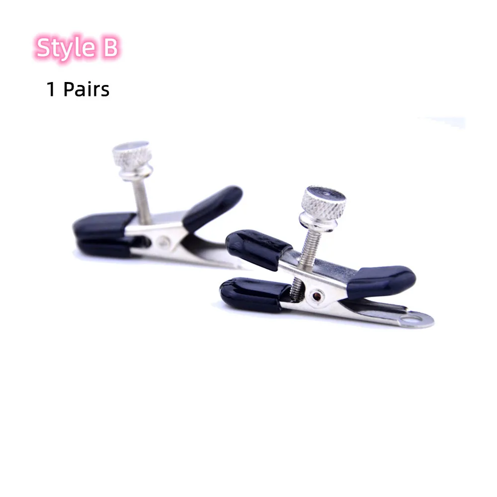 Adults Games Sex Toys of Metal Nipple Clamp with Weight Ball for Couple Bdsm Bondage Slave Cosplay Erotic Breast Stimulate Flirt