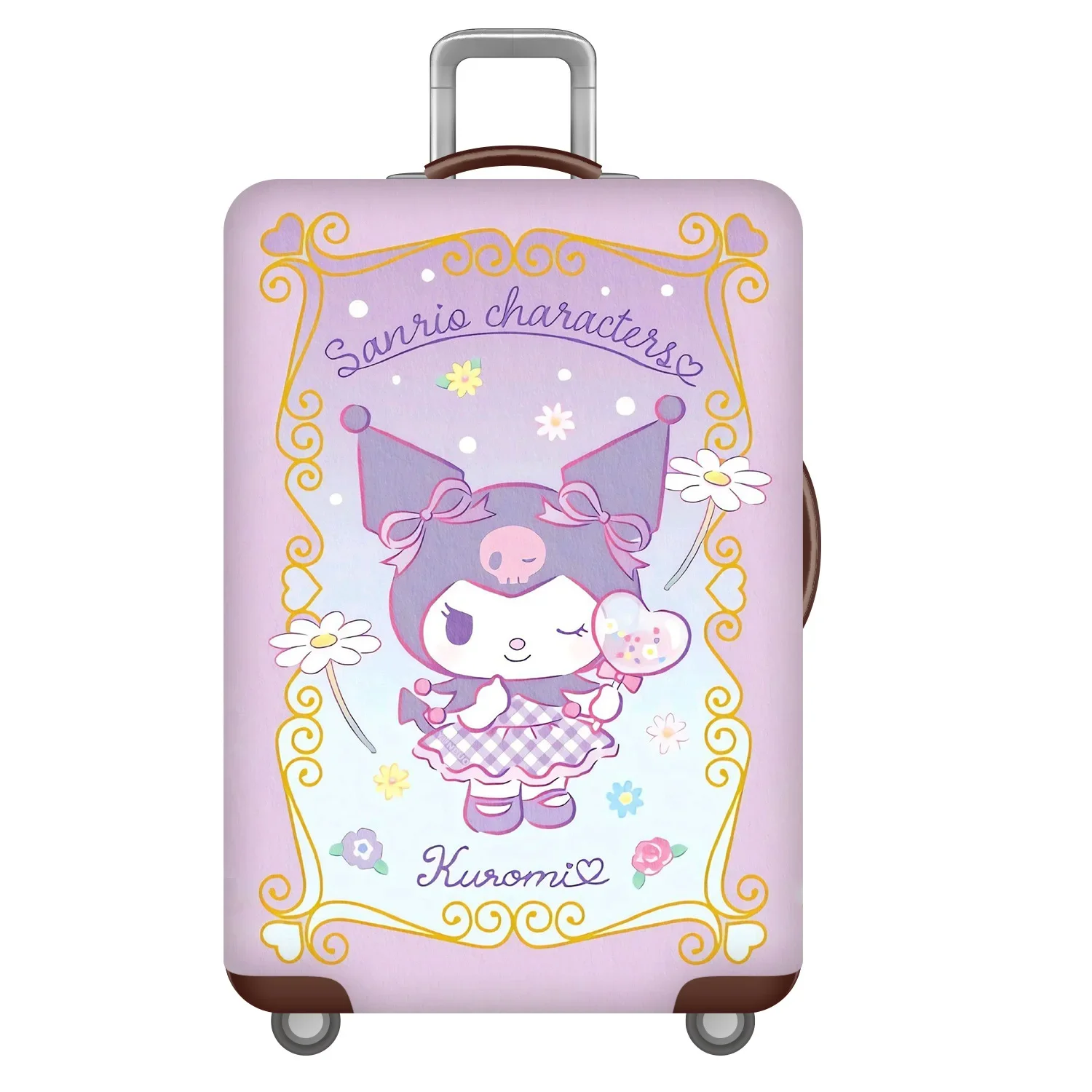 Sanriou Koffer Trolley Box Reiskoffer Stofkap Stofkap Rits Cartoon Schattig Hello Kitty My Melody Boarding Box Stofkap
