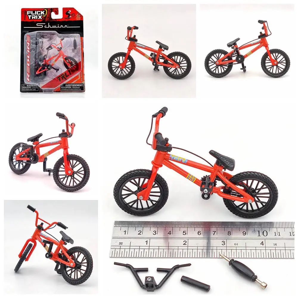 FLICK TRIX Miniature BMX Finger Bike PREMIUM DeathTrap Bicycle Diecast Toys Hobby Gift