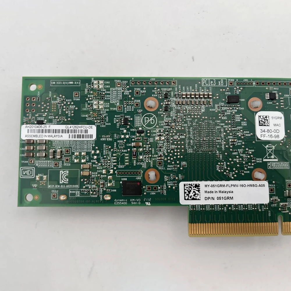 

QL41262HFCU-DE Qlogic 10G 25Gsfp28 051GRM SFP28 Network Card