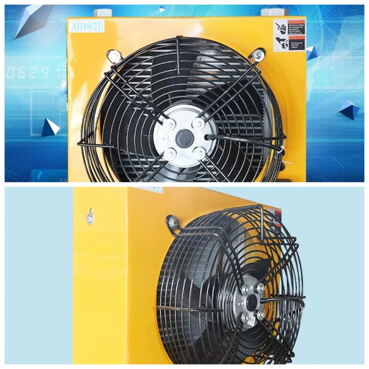 AH1012 Hydraulic Air-cooled Radiator, Tube Heat Exchanger, Special for Construction Machinery