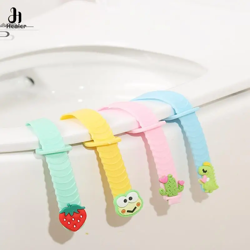 Coperchio del water sollevatore sedile maniglia supporto coperchio del water strumento di sollevamento anello del sedile Flapper bagno sanitario Closestool supporto coperchio del sedile del water
